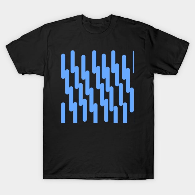 blue water lines T-Shirt by stuartchard